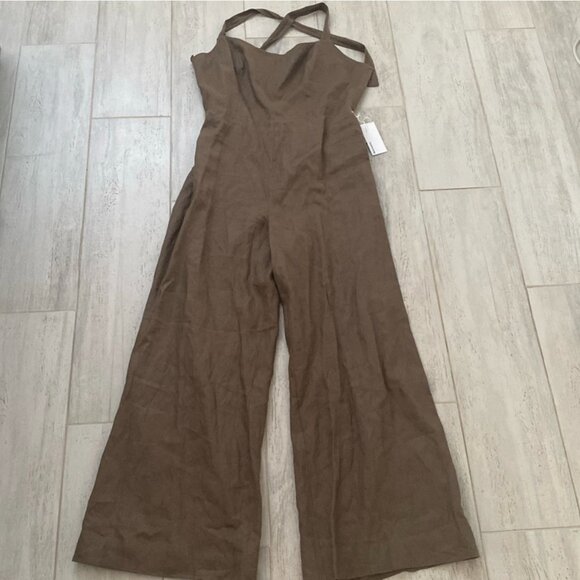 NWT Autumn Linen Jumpsuit - Picture 4 of 10